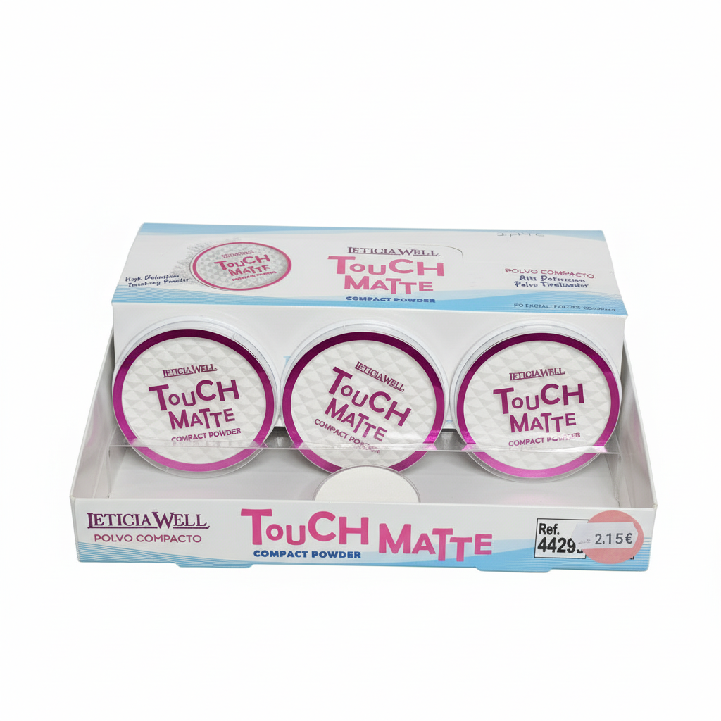 Polvos compactos matte