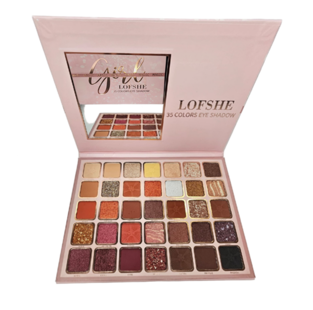 Paleta 35 colores con espejo